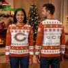 Chicago Bears C Logo Reindeer Snowflake Ugly Christmas Sweater 2 chicago bears c logo reindeer snowflake ugly christmas sweater