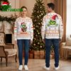 Chicago Bears Grinch Football Santa Hat Ugly Christmas Sweater 1 chicago bears grinch football santa hat ugly christmas sweater
