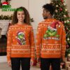 Chicago Bears Grinch Football Santa Hat Ugly Christmas Sweater Game Day Gift 2 chicago bears grinch football santa hat ugly christmas sweater game day gift
