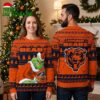 Chicago Bears Grinch Holding Football Ugly Christmas Sweater 2 chicago bears grinch holding football ugly christmas sweater