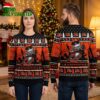 cincinnati bengals jack skellington nightmare ugly christmas sweater