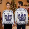 dallas cowboys gnome trio ugly christmas sweater