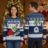 dallas cowboys grinch stealing football ugly christmas sweater