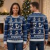 dallas cowboys mickey mouse football player ugly christmas sweater