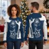 Dallas Cowboys Skull And Star Graphic Sweater 2 dallas cowboys skull and star graphic sweater