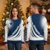 dallas cowboys star dot gradient sweater
