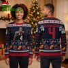 Deshaun Watson 4 Houston Texans Snowflake Ugly Christmas Sweater 1 deshaun watson 4 houston texans snowflake ugly christmas sweater