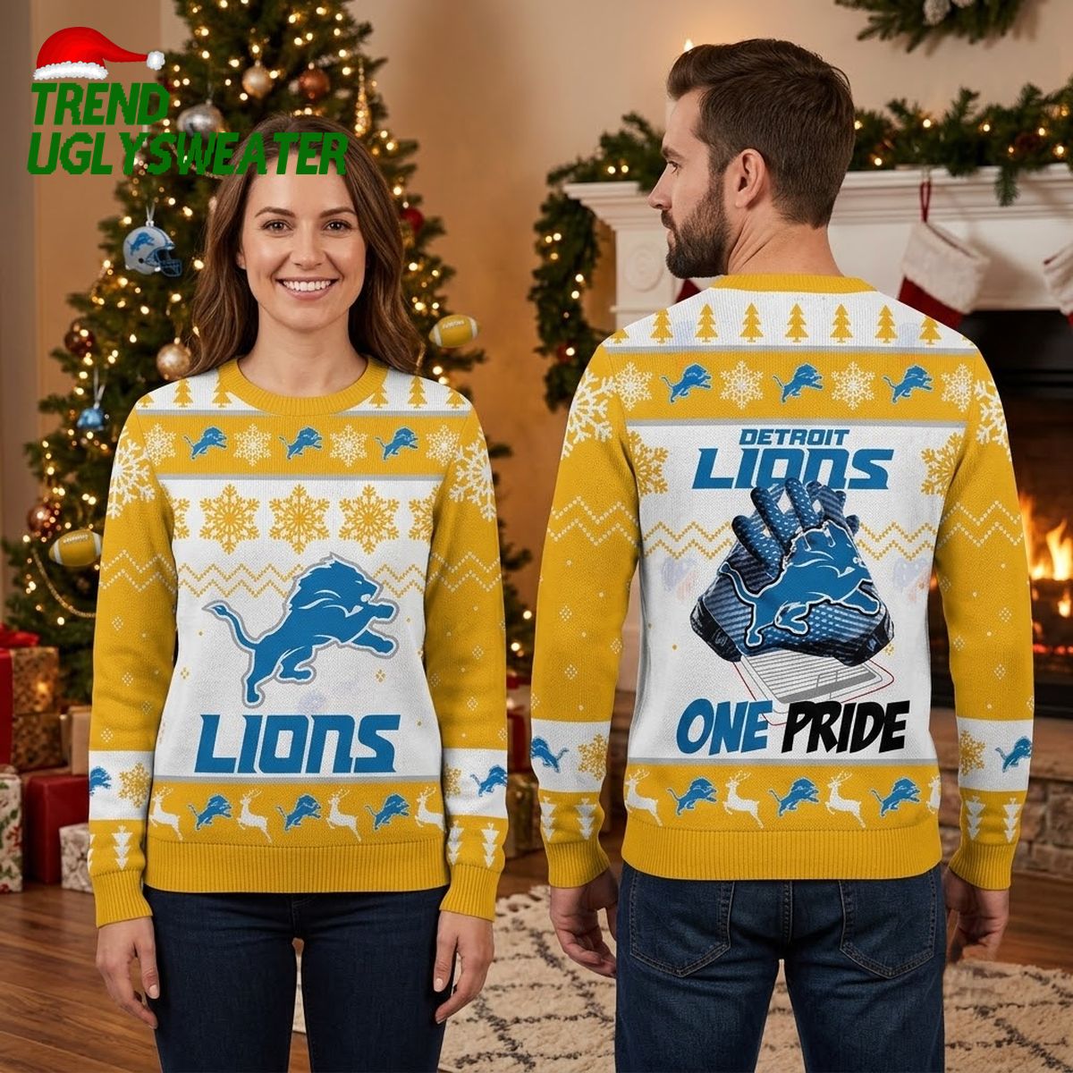 detroit lions winter pride logo ugly christmas sweater detroit lions winter pride logo ugly christmas sweater