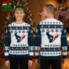 Houston Texans Bull Logo Reindeer Pattern Ugly Christmas Sweater 1 houston texans bull logo reindeer pattern ugly christmas sweater