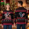 houston texans grinch santa with christmas lights ugly christmas sweater