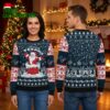 Houston Texans Santa Chimney Snowflake Ugly Christmas Sweater 1 houston texans santa chimney snowflake ugly christmas sweater