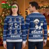 Indianapolis Colts Mickey Mouse Football Player Ugly Christmas Sweater 2 indianapolis colts mickey mouse football player ugly christmas sweater