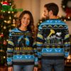 los angeles chargers i am vengeance batman ugly christmas sweater
