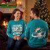 Miami Dolphins Dad Like A Regular Dad Only Cooler Ugly Christmas Sweater 2 miami dolphins dad like a regular dad only cooler ugly christmas sweater