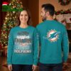 Miami Dolphins Haters Make Us Famous Ugly Christmas Sweater 2 miami dolphins haters make us famous ugly christmas sweater