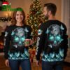 Miami Dolphins Skull With Butterflies Ugly Christmas Sweater 1 miami dolphins skull with butterflies ugly christmas sweater