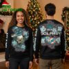 Miami Dolphins Snake Skull Floral Ugly Christmas Sweater 2 miami dolphins snake skull floral ugly christmas sweater