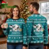 Miami Dolphins Snoopy Football Helmet Ugly Christmas Sweater 2 miami dolphins snoopy football helmet ugly christmas sweater