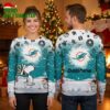 Miami Dolphins Snoopy Snowman Ugly Christmas Sweater 2 miami dolphins snoopy snowman ugly christmas sweater