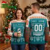 Miami Dolphins Stadium Motifs Ugly Christmas Sweater 1 miami dolphins stadium motifs ugly christmas sweater