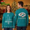 Miami Dolphins You Don't Know The Power Ugly Christmas Sweater 1 miami dolphins you don t know the power ugly christmas sweater