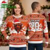 Personalized Chicago Bears Santa Hat Logo Custom Name And Number Ugly Christmas Sweater 1 personalized chicago bears santa hat logo custom name and number ugly christmas sweater