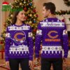Personalized Chicago Bears Santa Sleigh Custom Name Ugly Christmas Sweater 2 personalized chicago bears santa sleigh custom name ugly christmas sweater