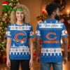 Personalized Chicago Bears Santa Sleigh Logo Custom Name Ugly Christmas Sweater 1 personalized chicago bears santa sleigh logo custom name ugly christmas sweater