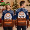 Personalized Chicago Bears Snowy Village Custom Name Ugly Christmas Sweater 2 personalized chicago bears snowy village custom name ugly christmas sweater
