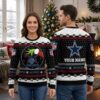 Personalized Dallas Cowboys Grinch Santa Hat Star Custom Name Ugly Christmas Sweater 2 personalized dallas cowboys grinch santa hat star custom name ugly christmas sweater