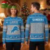 Personalized Detroit Lions Blue Lion Custom Name And Number Ugly Christmas Sweater 1 personalized detroit lions blue lion custom name and number ugly christmas sweater