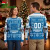Personalized Detroit Lions Football Field Custom Name And Number Ugly Christmas Sweater 1 personalized detroit lions football field custom name and number ugly christmas sweater