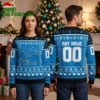 Personalized Detroit Lions Leaping Lion Custom Name And Number Ugly Christmas Sweater 2 personalized detroit lions leaping lion custom name and number ugly christmas sweater