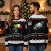 Personalized Philadelphia Eagles Grinch Hands Custom Name Ugly Christmas Sweater 2 personalized philadelphia eagles grinch hands custom name ugly christmas sweater