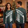 Personalized Philadelphia Eagles Plaid Custom Name Christmas Sweater 1 personalized philadelphia eagles plaid custom name christmas sweater