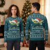 Philadelphia Eagles Baby Yoda Santa Hat Ugly Christmas Sweater 2 philadelphia eagles baby yoda santa hat ugly christmas sweater
