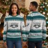 Philadelphia Eagles Eagle Logo Snowflake Ugly Christmas Sweater 2 philadelphia eagles eagle logo snowflake ugly christmas sweater