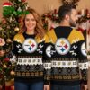Pittsburgh Steelers Classic Logo Ugly Christmas Sweater 2 pittsburgh steelers classic logo ugly christmas sweater