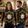 pittsburgh steelers holiday mandala logo print ugly christmas sweater