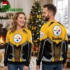 pittsburgh steelers iconic logo ugly christmas sweater