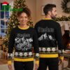 Pittsburgh Steelers Reindeer Winter Forest Ugly Christmas Sweater 2 pittsburgh steelers reindeer winter forest ugly christmas sweater