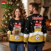 Pittsburgh Steelers Santa Claus Chimney Ugly Christmas Sweater 2 pittsburgh steelers santa claus chimney ugly christmas sweater