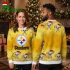 Pittsburgh Steelers Santa Skull Candy Cane Ugly Christmas Sweater 2 pittsburgh steelers santa skull candy cane ugly christmas sweater
