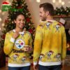 Pittsburgh Steelers Skull Candy Cane Ugly Christmas Sweater Design 2 pittsburgh steelers skull candy cane ugly christmas sweater design