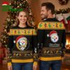 Pittsburgh Steelers Skull Santa Hat Ugly Christmas Sweater 2 pittsburgh steelers skull santa hat ugly christmas sweater