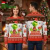 The Grinch Santa Cleveland Browns Ugly Christmas Sweater 1 the grinch santa cleveland browns ugly christmas sweater