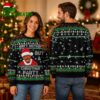 2pac ain t nuthin but a g thang santa portrait ugly christmas sweater