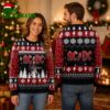 acdc angus young signature move under the snowy night 2026 christmas ugly sweater unique g