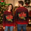 ACDC Holiday Style Knitted Red And Black Ugly Christmas Sweater - Unique Gifts For Every Occasion 1 acdc holiday style knitted red and black ugly christmas sweater unique gifts for every occ