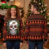 anaheim ducks sugar skull fiesta ugly christmas sweater